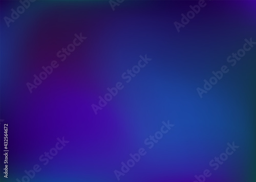 Gradient, dark blue tones. Shades of blue, blue, green colors. Space, galaxies. Night sky. Universe Vector,