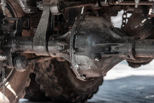 Drivetrain of military truck
