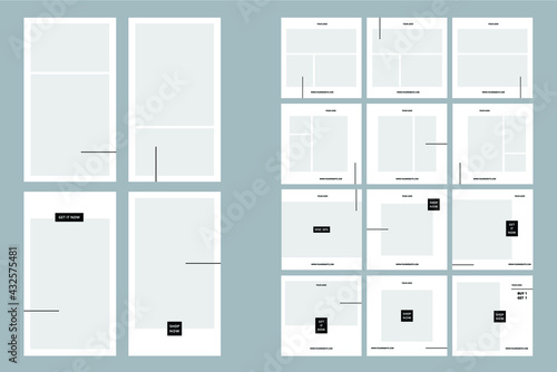 Social Media Posts Template, Poster Template, Brochure, Instagram Template