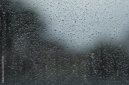 rain drops on window