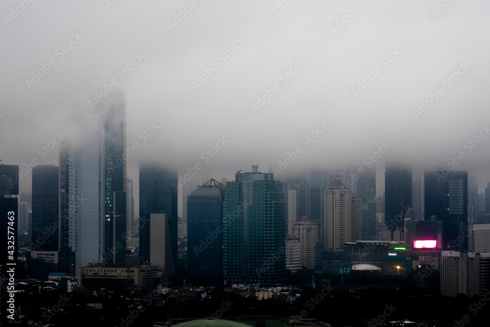 Jakarta when the storm comes