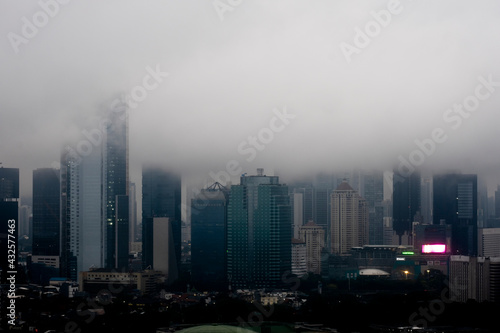Jakarta when the storm comes