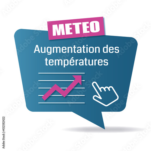 Logo augmentation des températures.