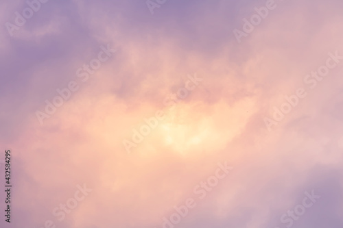 Abstract artistic cloudy sky background