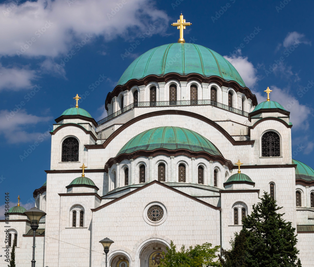The Church of Saint Sava, the Orthodox heart of Belgrade, the Balkans' biggest (and the world's second biggest) Orthodox church