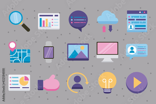 fifteen ux ui icons