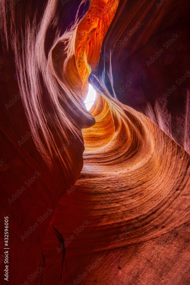 Obraz premium The texture of rocks in Yucha canyon in China. The place is names as 