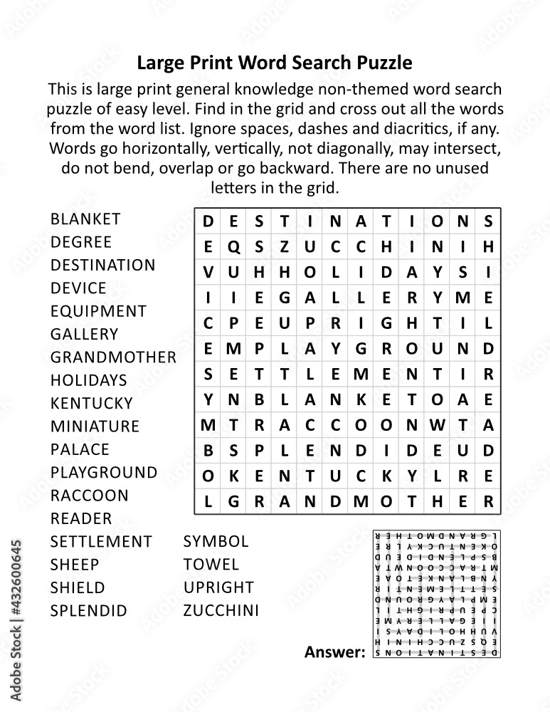 Large Print General Knowledge Word Search Puzzle words BLANKET large-print-general-knowledge-word-search-puzzle-words-blanket