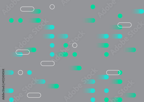 Canvas-taulu Digital Morse Code Background