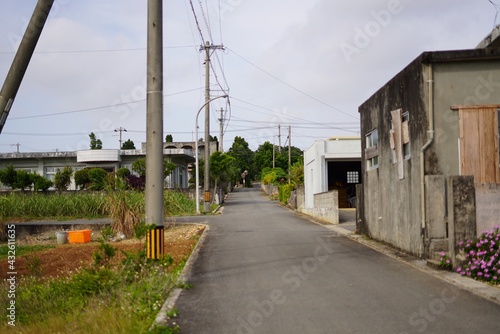 宮古島の昔ながらの田園風景