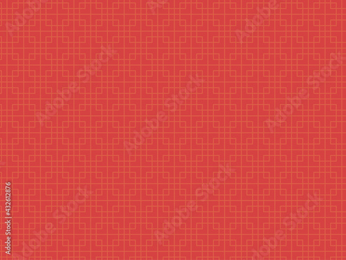 Chinese Pattern Background 中華風パターンの背景