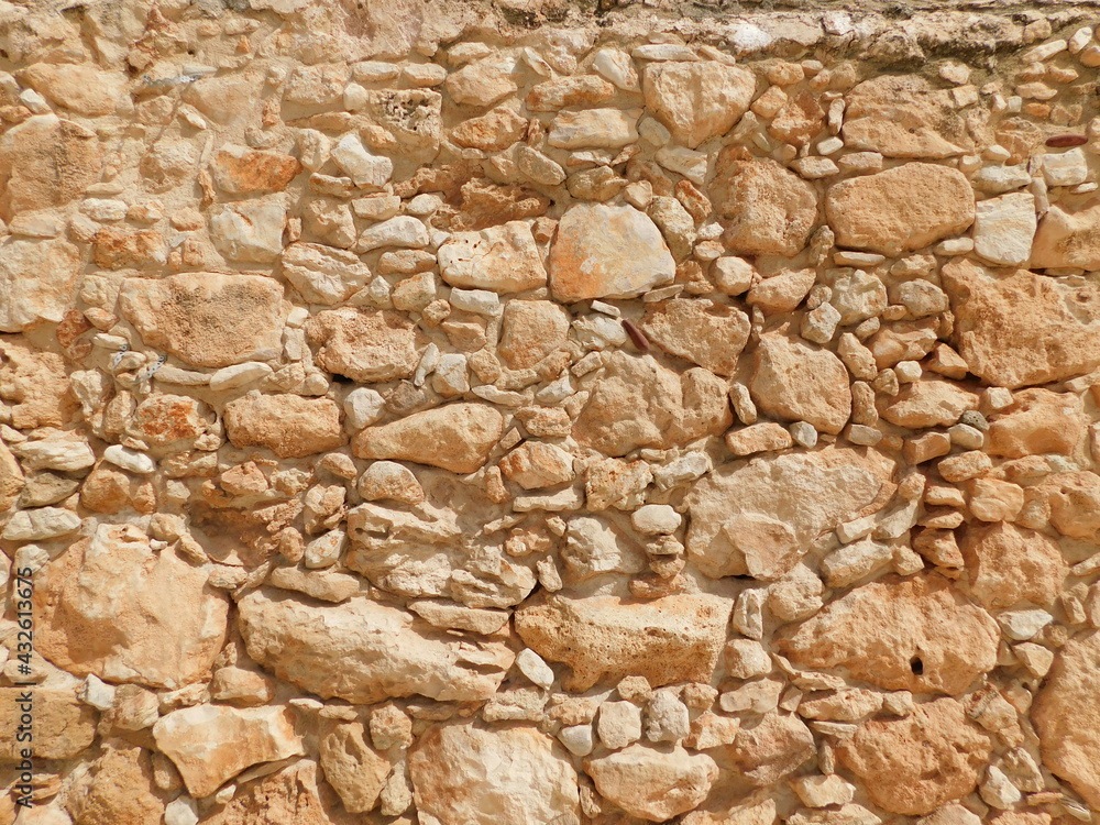 stone wall in the old town of Ayia Napa. Cyprus. Texture Photo stone wall in the old town of Ayia Napa. Cyprus. Texture Photo