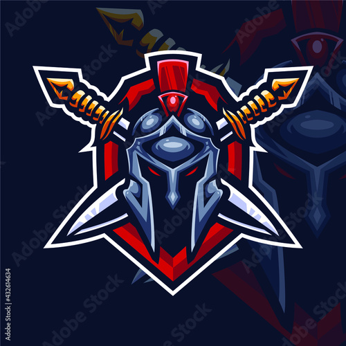 Spartan E sport logo Team