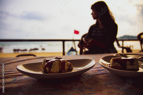 Cafe at beach