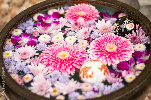 花手水