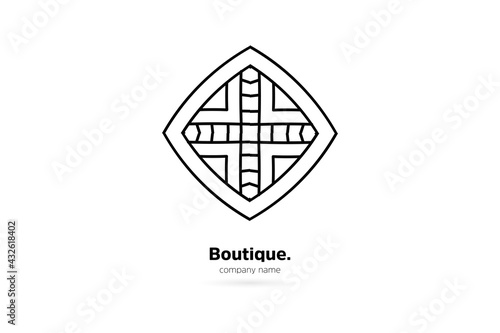 mandala isolated on white background