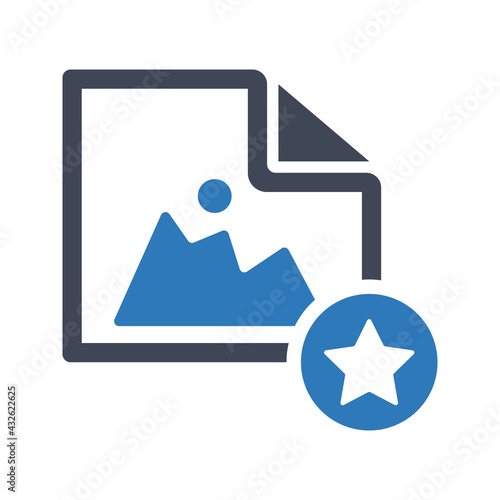 Image bookmark icon