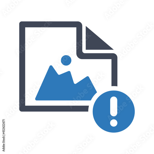 Error image icon