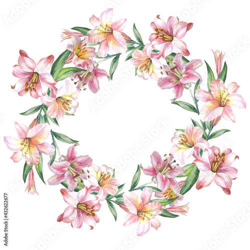 flowers wreath