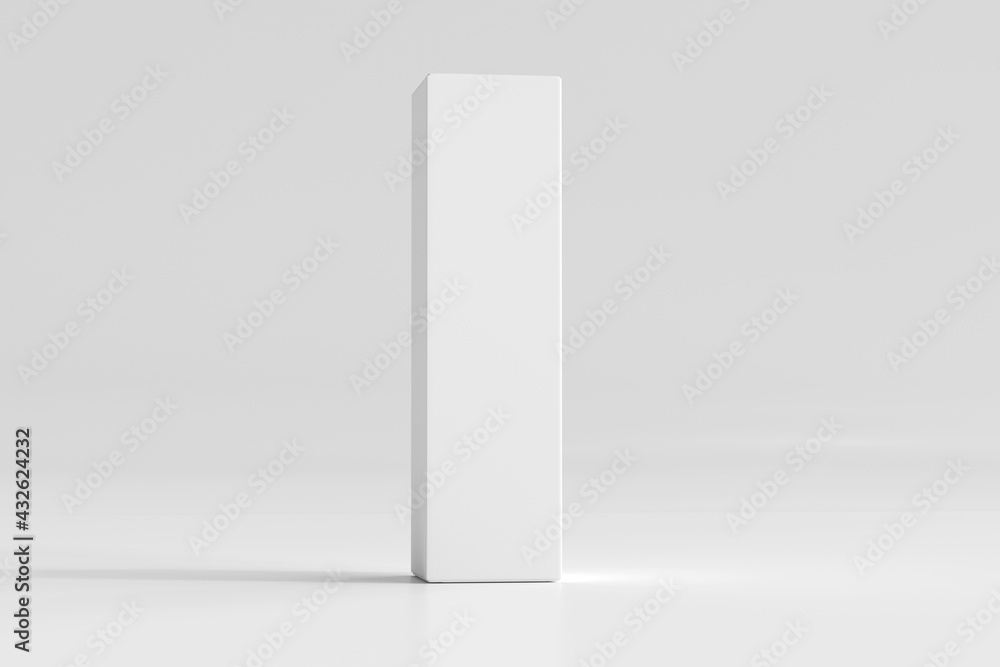 Isolated Product Packaging Box 3D Rendering Isolated Product Packaging Box 3D Rendering