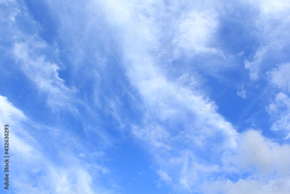 Obraz premium blue sky with clouds