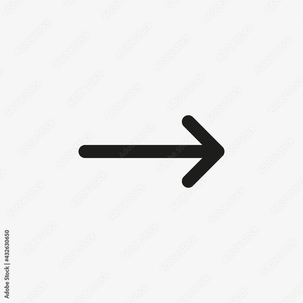 Right arrow icon. Next page button symbol for website and mobile app UI design. Right arrow icon. Next page button symbol for website and mobile app UI design.