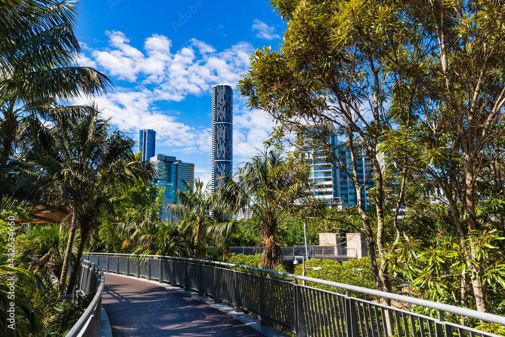 Roma Street Parkland, Queensland, Brisbane, Australia