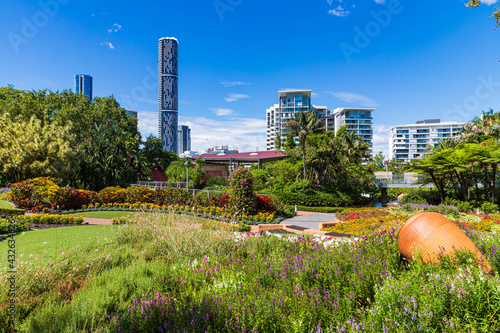 Obraz na płótnie Roma Street Parkland, Queensland, Brisbane, Australia w salonie