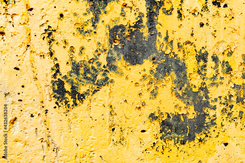 Texture of a concrete wall with cracks and scratches which can be used as a background Texture of a concrete wall with cracks and scratches which can be used as a background