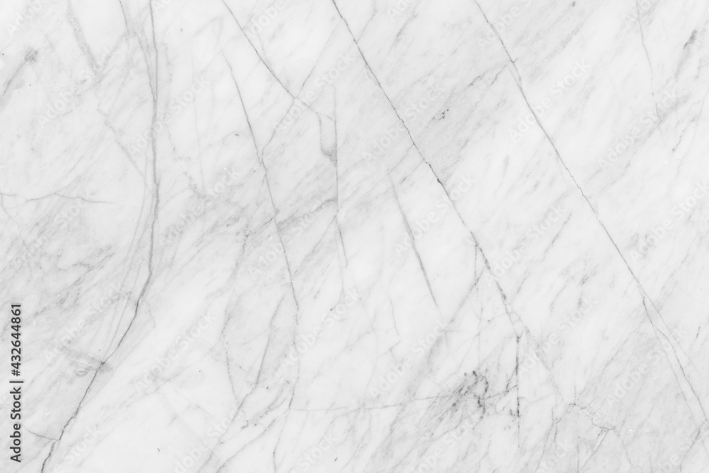 Obraz premium Dark gray pattern of white marble texture for interior or product design. Abstract light background.