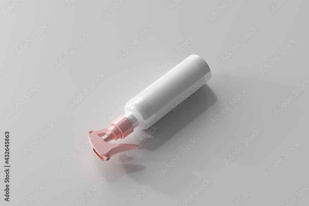 Isolated Cosmetic Spray Bottle 3D Rendering Isolated Cosmetic Spray Bottle 3D Rendering