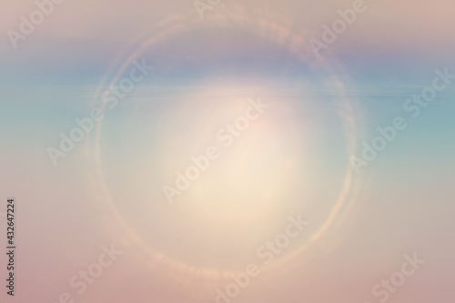 abstract sky blurred background, summer nature aerial sky view © kichigin19