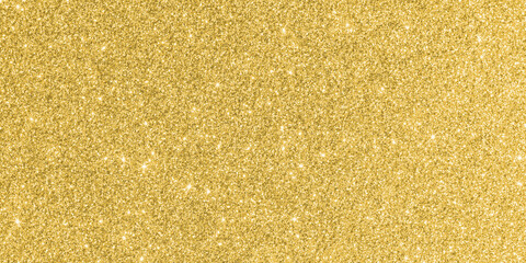 Gold glitter texture background sparkling shiny wrapping paper for Christmas holiday seasonal wallpaper  decoration, greeting and wedding invitation card design element
