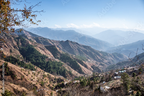 Shivalik Range of the Himalayas, Narkanda Valley, Himachal Pradesh, India