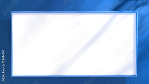 ppt blue design space business 3d certificate Display Board