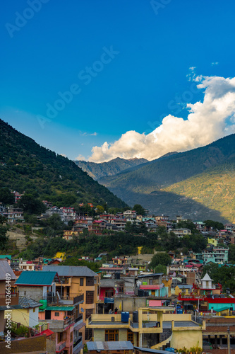 village in the mountains © Sidhundev