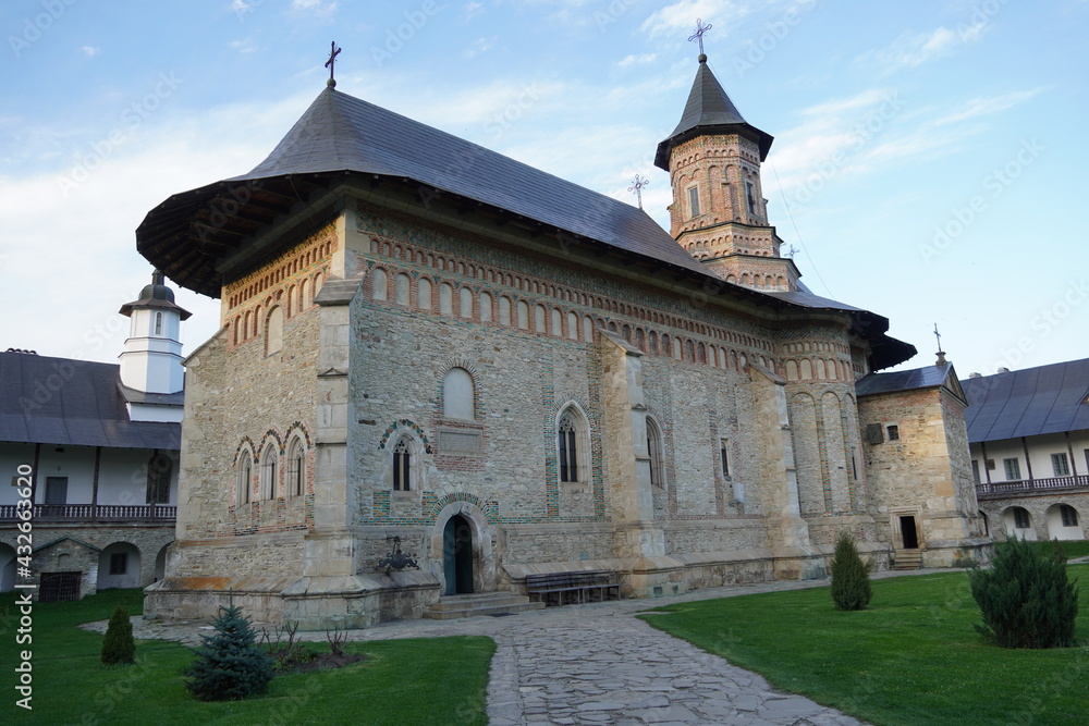 Neamt Monastery built in 1407 , Romania