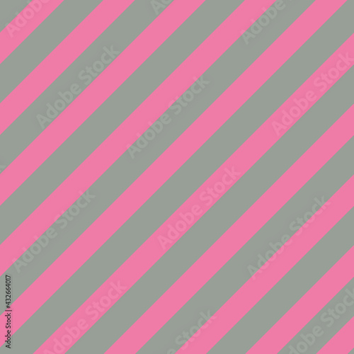 pattern, diagonal stripes pink and gray, isolated object on white background, vector illustration,