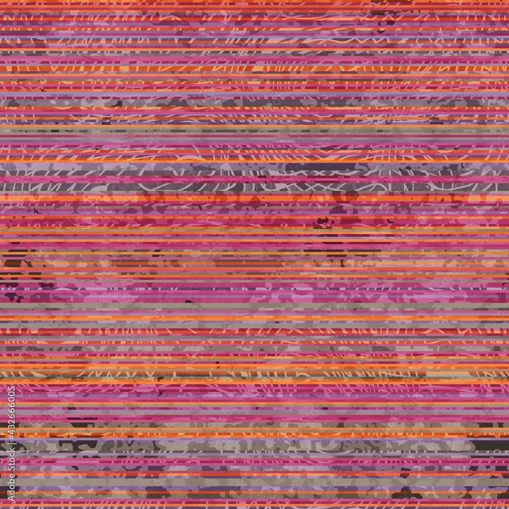 Seamless hip vogue random trendy stripe pattern print. High quality illustration. Detailed patterned strips of color. Luxury fashion or interior design print for surface design. Intricate posh style. Seamless hip vogue random trendy stripe pattern print. High quality illustration. Detailed patterned strips of color. Luxury fashion or interior design print for surface design. Intricate posh style.