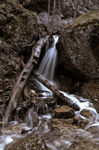 Waterfall in the deep forest