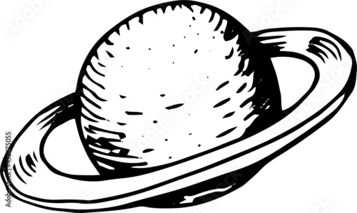 space set vector illustration hand-drawn cute images childrens bright colored rocket meteorite planet alien flying saucers astronaut satellite sun saturn mars stars and constellations. Print mesh 