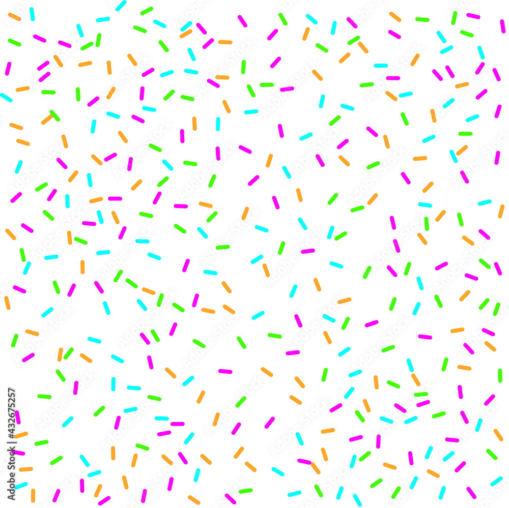 Vector illustration sprinkle background Vector illustration sprinkle background