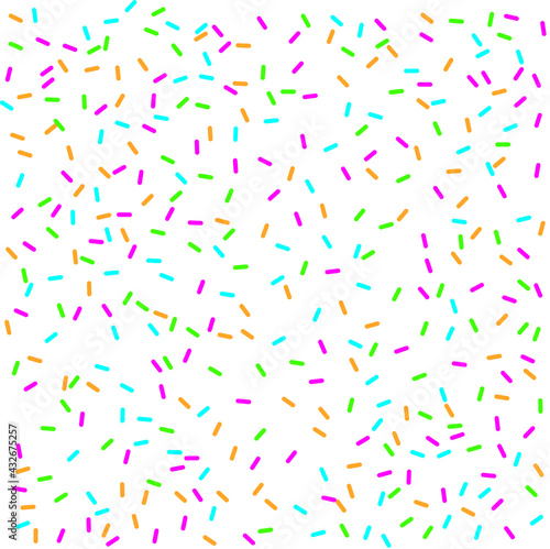 Vector illustration sprinkle background