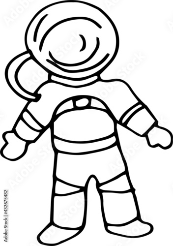 space set vector illustration hand-drawn cute images childrens bright colored rocket meteorite planet alien flying saucers astronaut satellite sun saturn mars stars and constellations. Print mesh 