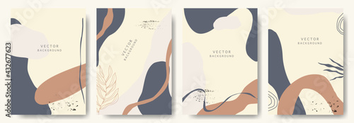 Modern abstract background.minimal trendy style with copy space for text-design templates good for postcards, poster, business card, flyer, brochure,magazine,social media and other.vector illustration