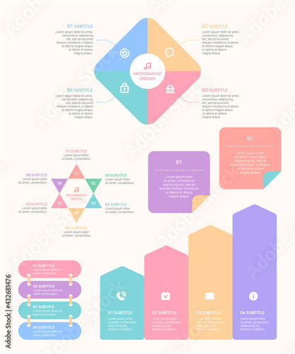 A colorful and practical collection of infographics.
