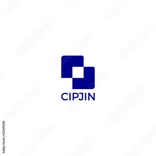 Medicine Logo Design - CJ letter logo