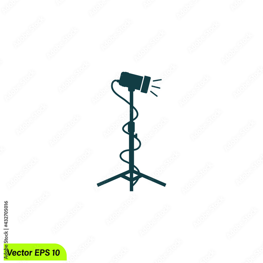 studio lamp icon studio lamp icon
