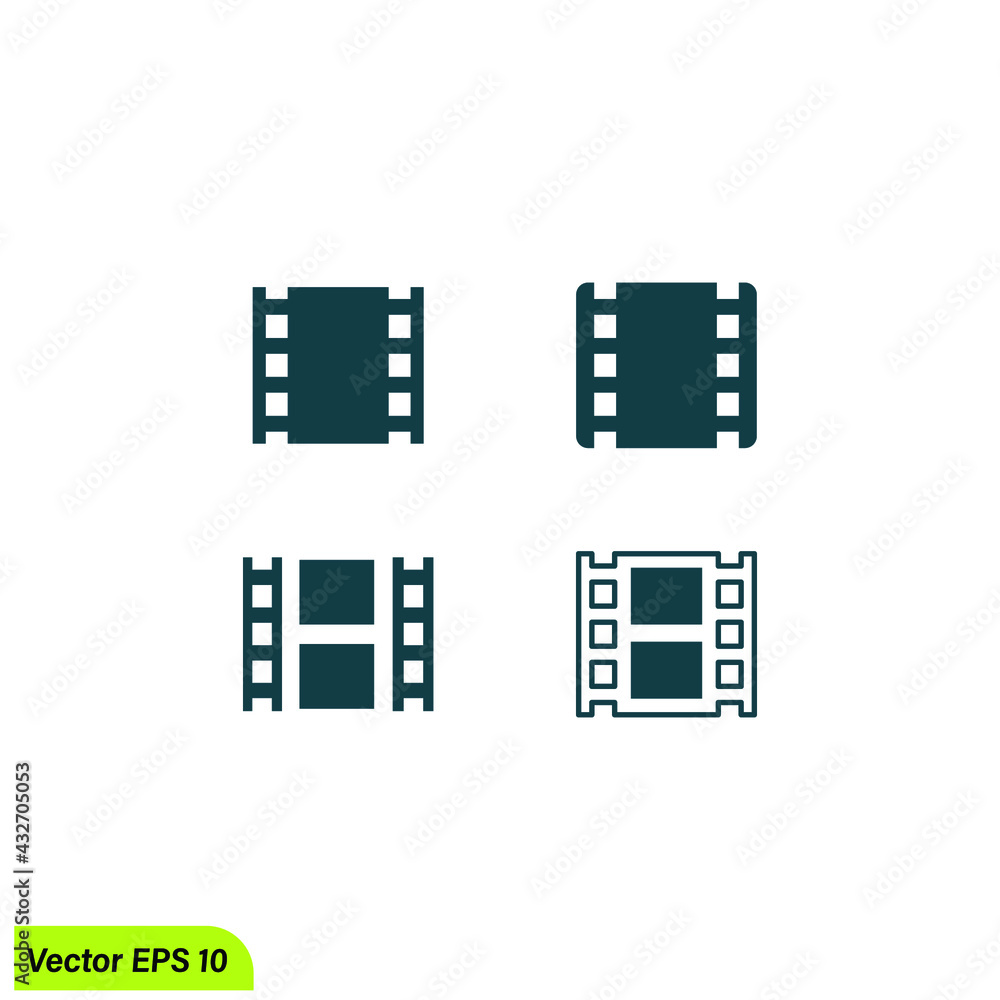 filmstrip icon media symbol filmstrip icon media symbol