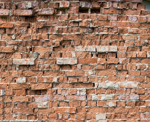 background from old brick wall